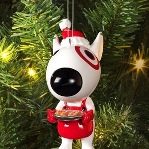 2025 Bullseye Target Dog Ornament